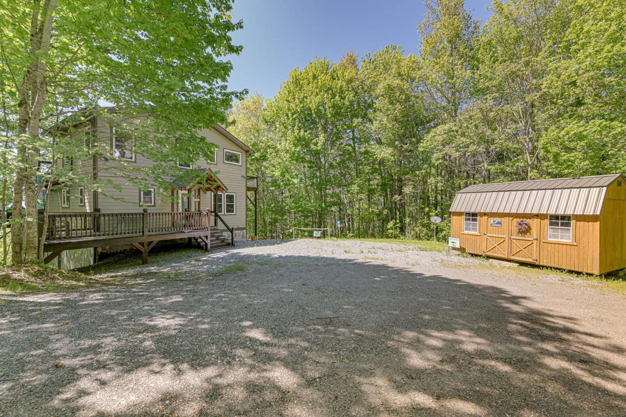 Sweeping Smoky Mountains Vacation Rental Whittier Exterior foto